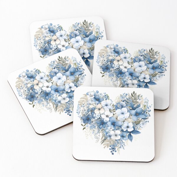 Item preview, Winter flower arrangement in the shape of a heart designed and sold by dcrc.