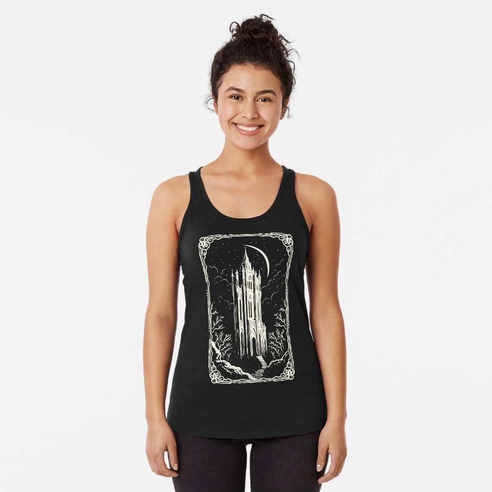 Vista previa del artículo con la obra «Camiseta con espalda nadadora», diseñado y vendido por daianaart.