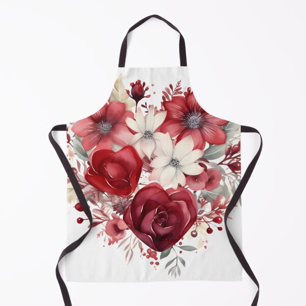 Item preview, Winter flower arrangement in the shape of a heart designed and sold by dcrc.