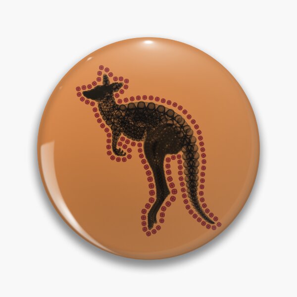 Item preview, Spirograph Kangaroo silhouette designed and sold by RachelEDesigns.