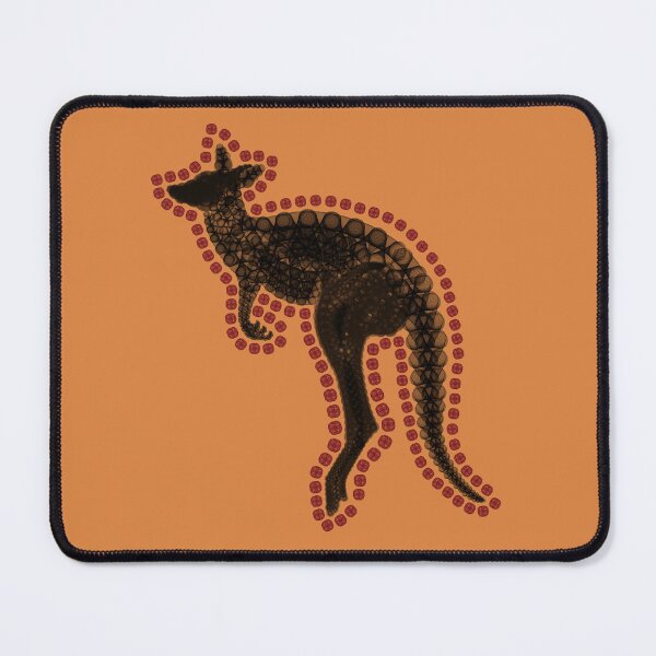 Item preview, Spirograph Kangaroo silhouette designed and sold by RachelEDesigns.