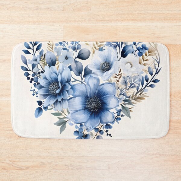 Item preview, winter flower arrangement in the shape of a heart designed and sold by dcrc.