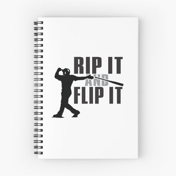 Item preview, Rip It And Flip It Design - Baseball designed and sold by Jetman2112.