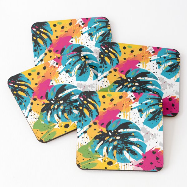 Item preview, Tropical Leaves Colorful designed and sold by HisoTorDesign.