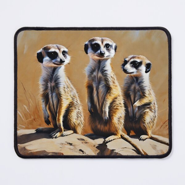 Item preview, Meerkats Painting, Safari Animal Collection  designed and sold by Kmcantley.