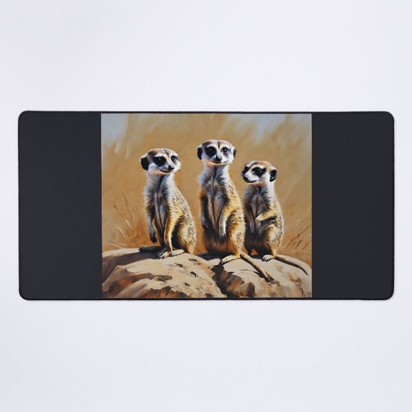 Item preview, Meerkats Painting, Safari Animal Collection  designed and sold by Kmcantley.