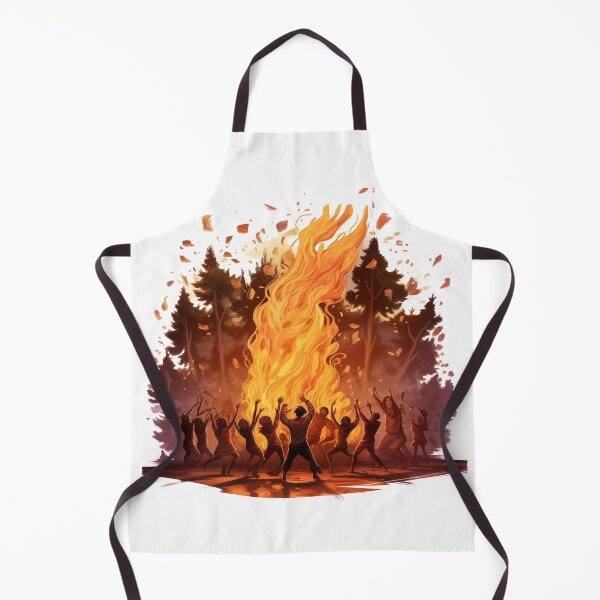 Item preview, Fire dancing in the forest designed and sold by Gilpro Designs.