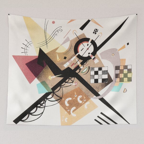 Artikelvorschau, HD. „On White II“ von Wassily Kandinsky entworfen und verkauft von MINDTHECHERRY.