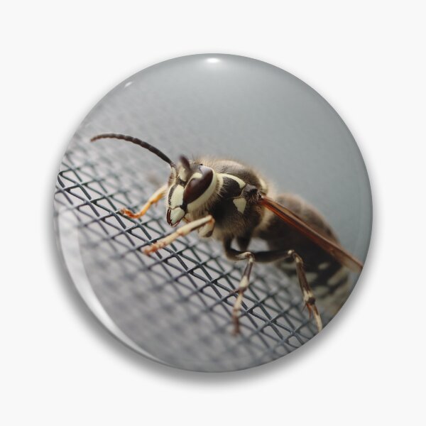 Item preview, Wasp on a Screen designed and sold by LisaNaturePhoto.