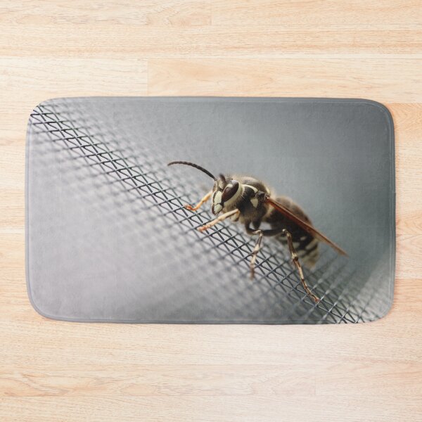 Item preview, Wasp on a Screen designed and sold by LisaNaturePhoto.