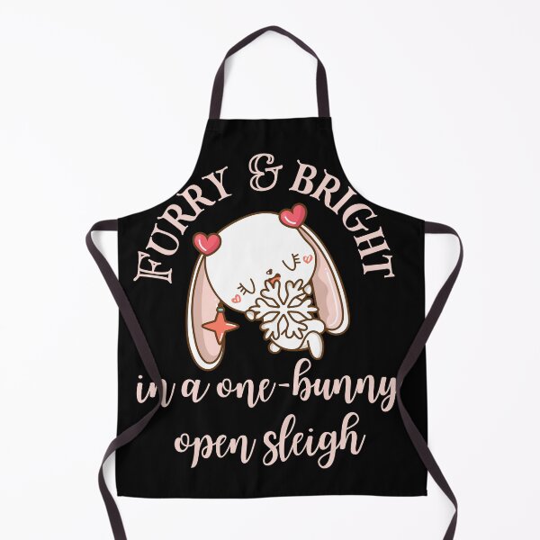 Item preview, Furry and bright in a one bunny open sleigh funny Christmas designed and sold by EleganceEasel.