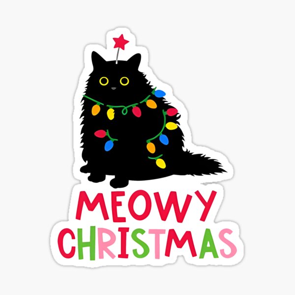 Item preview, Meowy Christmas designed and sold by mardikasana.