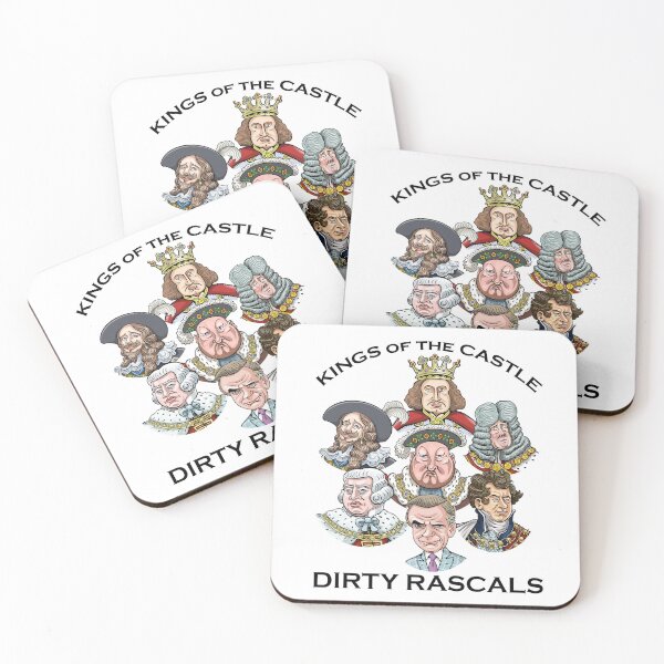 Item preview, Kings of the Castle (Dirty Rascals) designed and sold by MacKaycartoons.