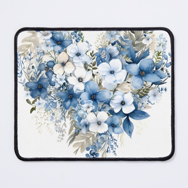 Item preview, Winter flower arrangement in the shape of a heart designed and sold by dcrc.