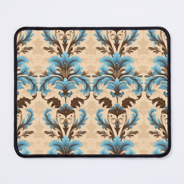 Item preview, Damask style design pattern with trending colours for home decoration and living designed and sold by VISIONARTIST.