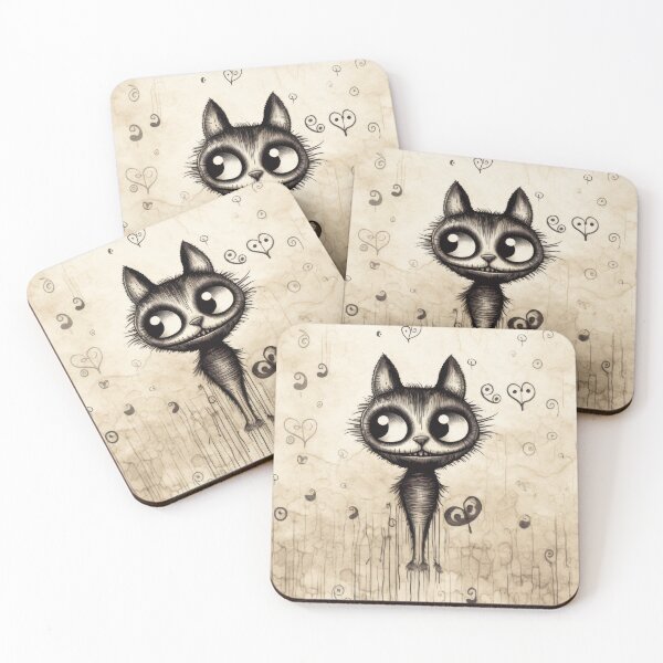 Item preview, Cat Vintage No.4 designed and sold by Pixelartistin.