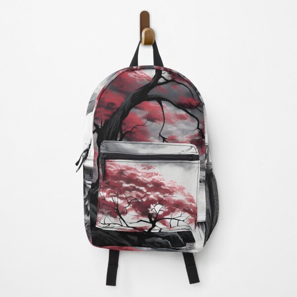 Item preview, Black and white Japanese landscape print designed and sold by dcrc.