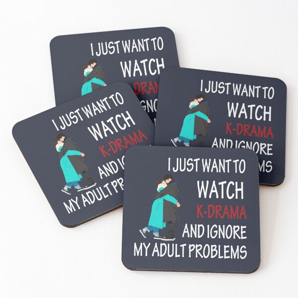 Item preview, I just want to watch k-drama and ignore my adult problems designed and sold by AyushkaAgarwal.