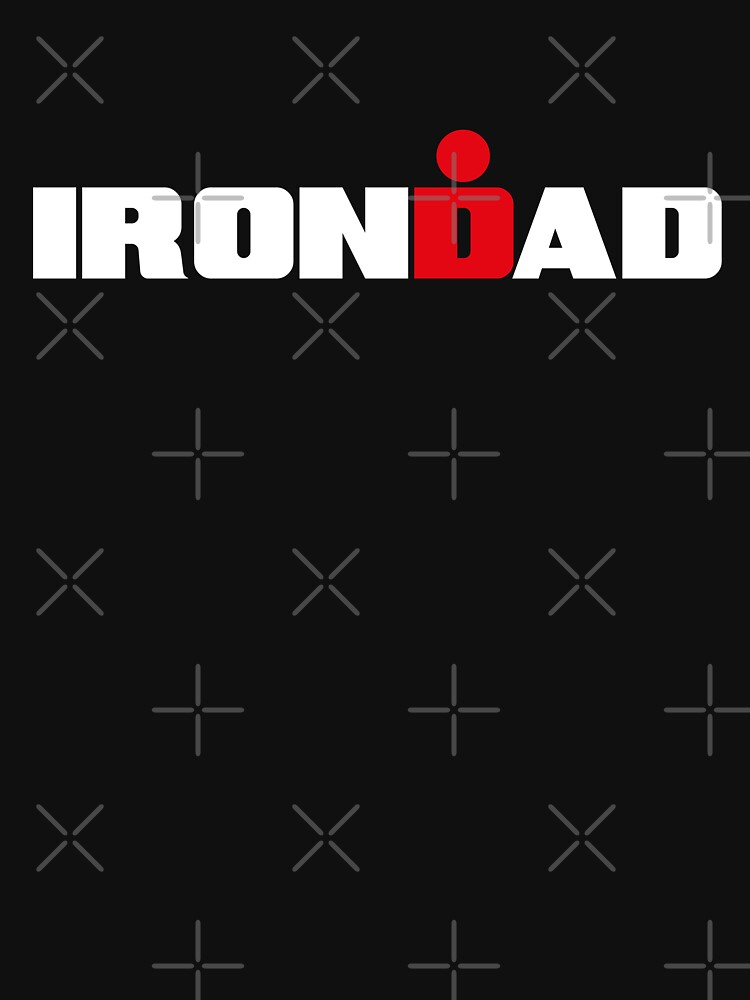 Thumbnail 7 of 7, Essential T-Shirt, IronDad, Triathlon Dad, Triathlete Daddy designed and sold by paubaz.