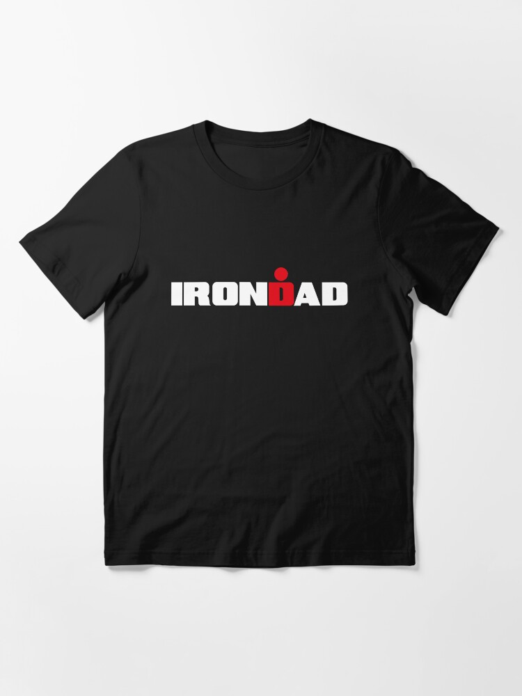 Thumbnail 3 of 7, Essential T-Shirt, IronDad, Triathlon Dad, Triathlete Daddy designed and sold by paubaz.