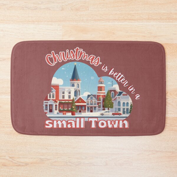 Item preview, CHRISTMAS IS BETTER IN A SMALL TOWN designed and sold by plentyvibes.