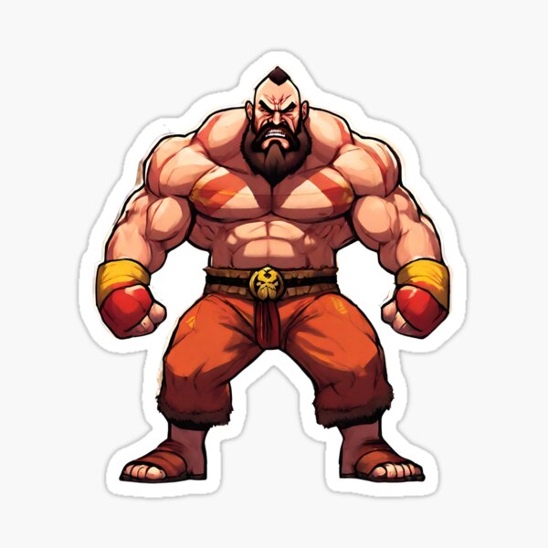 Zangief (SF6) Large Sticker