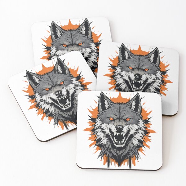 Item preview, Fierce Wolf Head designed and sold by boyangyang.