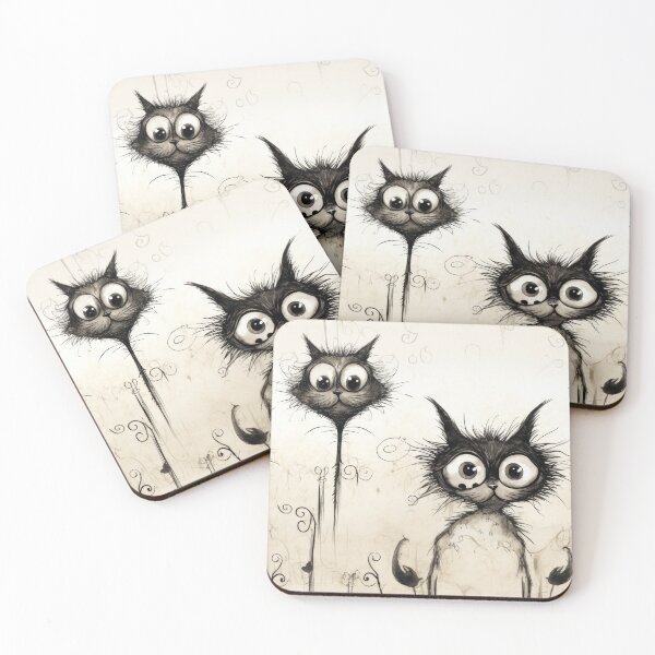 Item preview, Cats Vintage No.2 designed and sold by Pixelartistin.