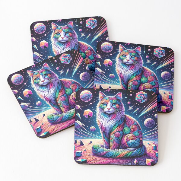 Item preview, Cat's Dream in Space designed and sold by fkdesignsshirts.