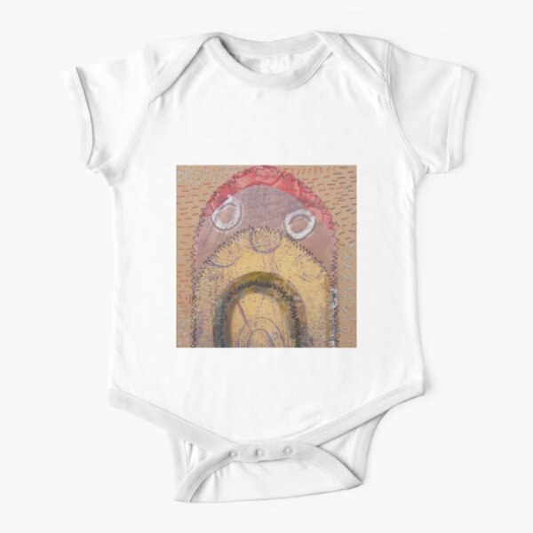 A Smile can be Heard Short Sleeve Baby One-Piece