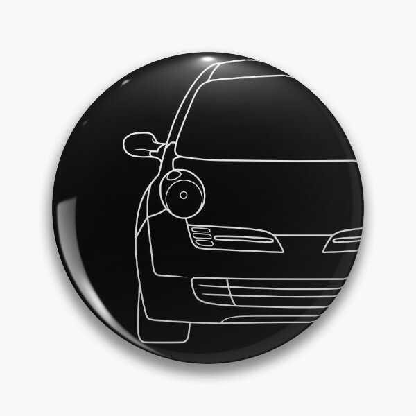 Item preview, Nissan Micra March K12 front white lined art designed and sold by EdimDesign.
