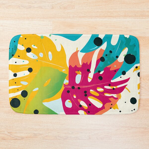 Item preview, Tropical Leaves Seamless Pattern with Vibrant Colors designed and sold by HisoTorDesign.