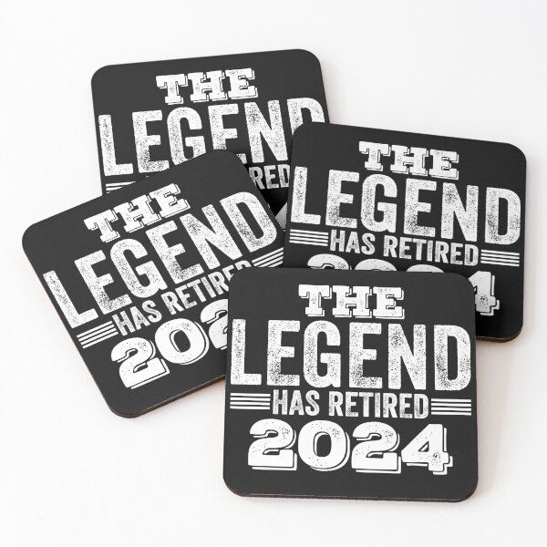 Item preview, The legend has retired 2024 designed and sold by Tmino-design.