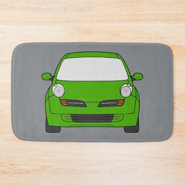 Item preview, Nissan Micra March K12 front apple green color designed and sold by EdimDesign.