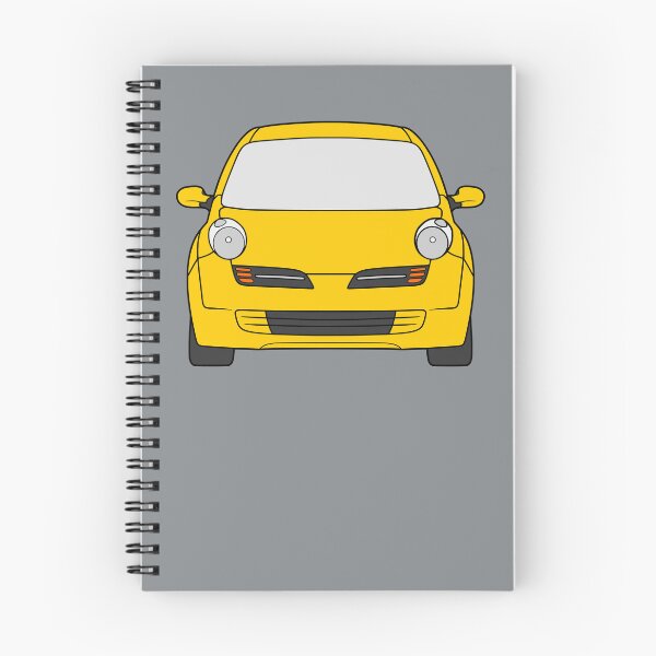 Item preview, Nissan Micra March K12 front yellow color designed and sold by EdimDesign.