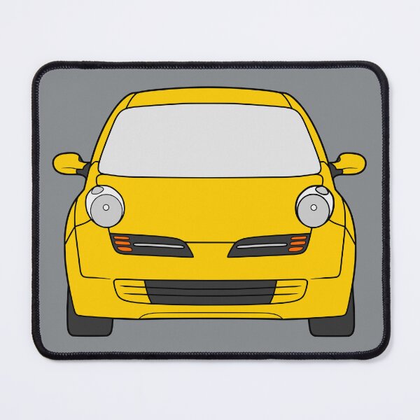 Item preview, Nissan Micra March K12 front yellow color designed and sold by EdimDesign.