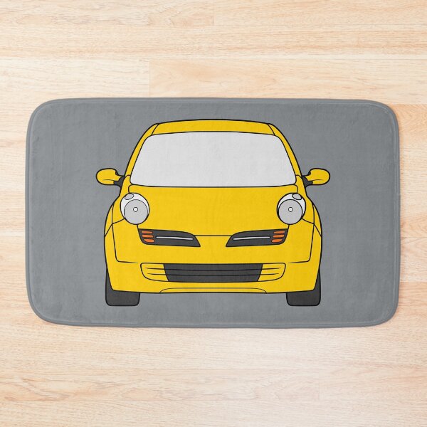 Item preview, Nissan Micra March K12 front yellow color designed and sold by EdimDesign.