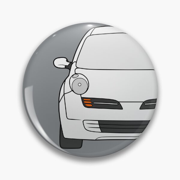 Artikelvorschau, Nissan Micra March K12 vorne in weißer Farbe entworfen und verkauft von EdimDesign.