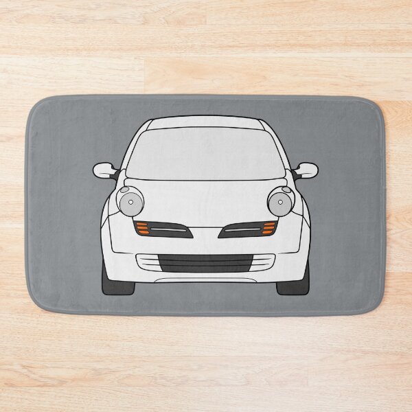 Item preview, Nissan Micra March K12 front white color designed and sold by EdimDesign.