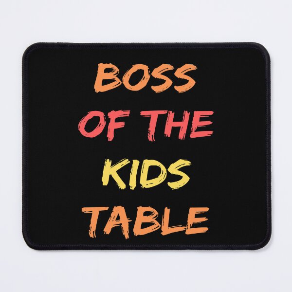 Item preview, Boss of the kids table designed and sold by ONEPIECE090.