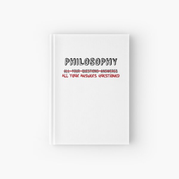 Philosophy: All Your Answers Questioned Hardcover Journal