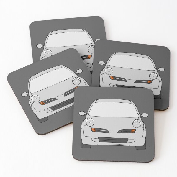 Item preview, Nissan Micra March K12 front silver color designed and sold by EdimDesign.