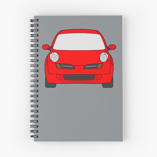 Item preview, Nissan Micra March K12 front red color designed and sold by EdimDesign.