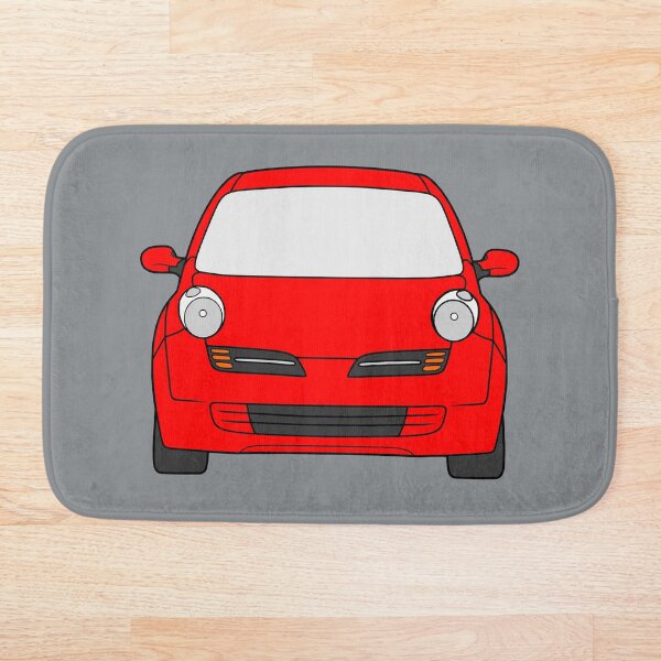 Item preview, Nissan Micra March K12 front red color designed and sold by EdimDesign.