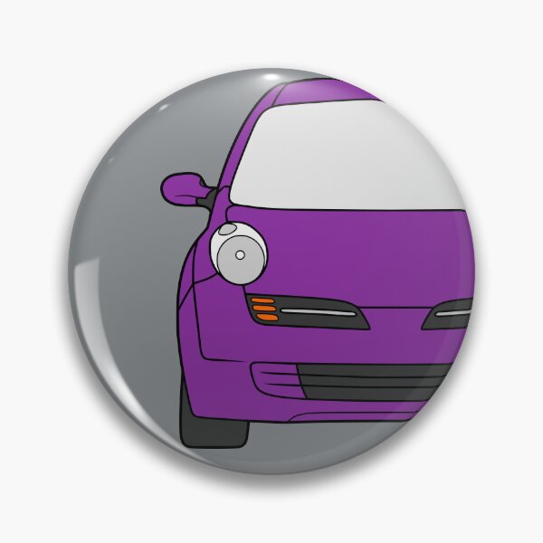 Artikelvorschau, Nissan Micra March K12 vorne in lila Farbe entworfen und verkauft von EdimDesign.