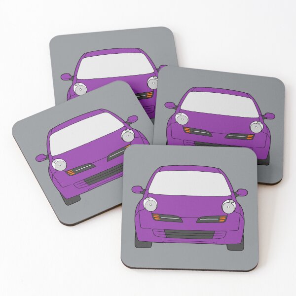 Item preview, Nissan Micra March K12 front purple color designed and sold by EdimDesign.
