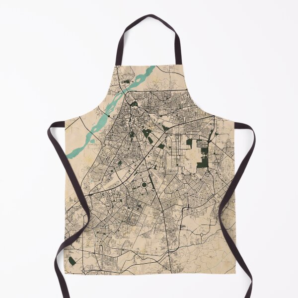 Item preview, Lahore City Map of Punjab, Pakistan - Vintage designed and sold by deMAP.
