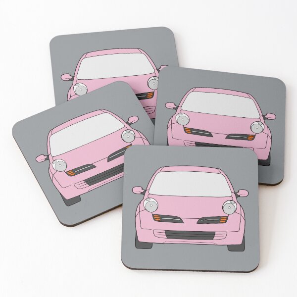 Item preview, Nissan Micra March K12 front pink color designed and sold by EdimDesign.