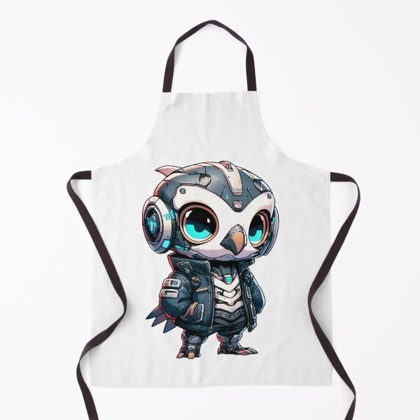 Item preview, Cute Cyberpunk Robot Falcon! designed and sold by kukamatsu.