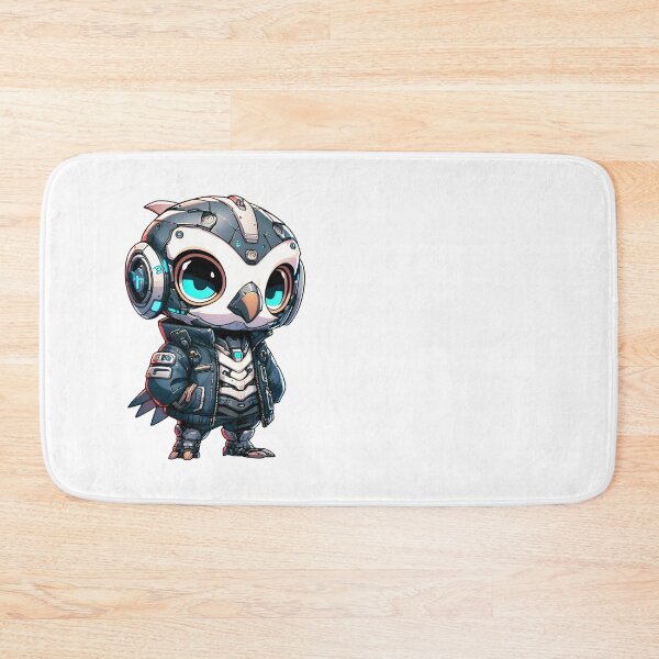 Item preview, Cute Cyberpunk Robot Falcon! designed and sold by kukamatsu.